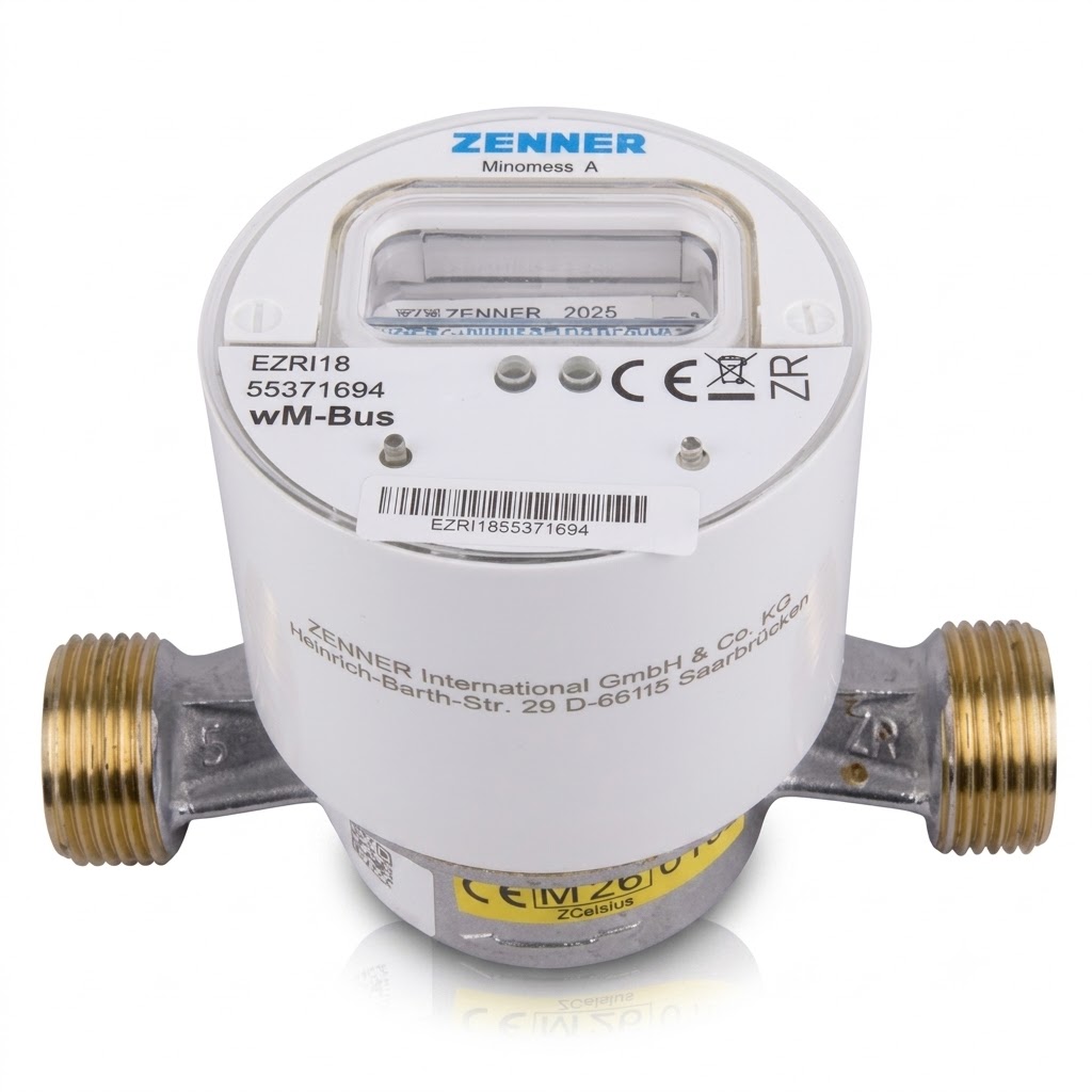Kalt -Wasserzähler Q3 = 2,5 -110 mm - 3/4 AG  OMS-Funk 868MHz Eichung 2026