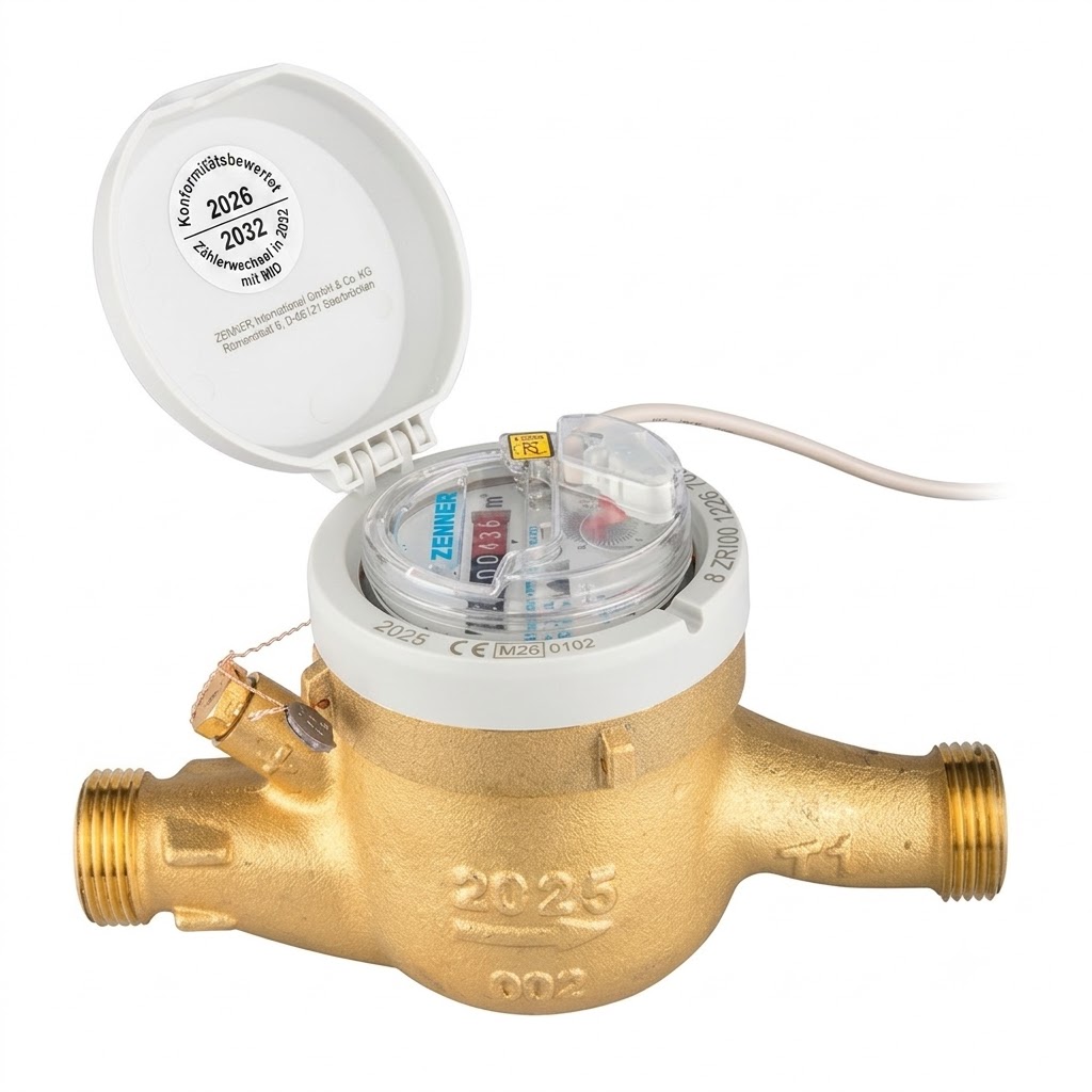 MTKDI-N (Q3 = 4) - 1 Liter Kontakt - BL 190 mm -  1 Zoll  AG – 1 Liter Kontakt, Eichung 2026