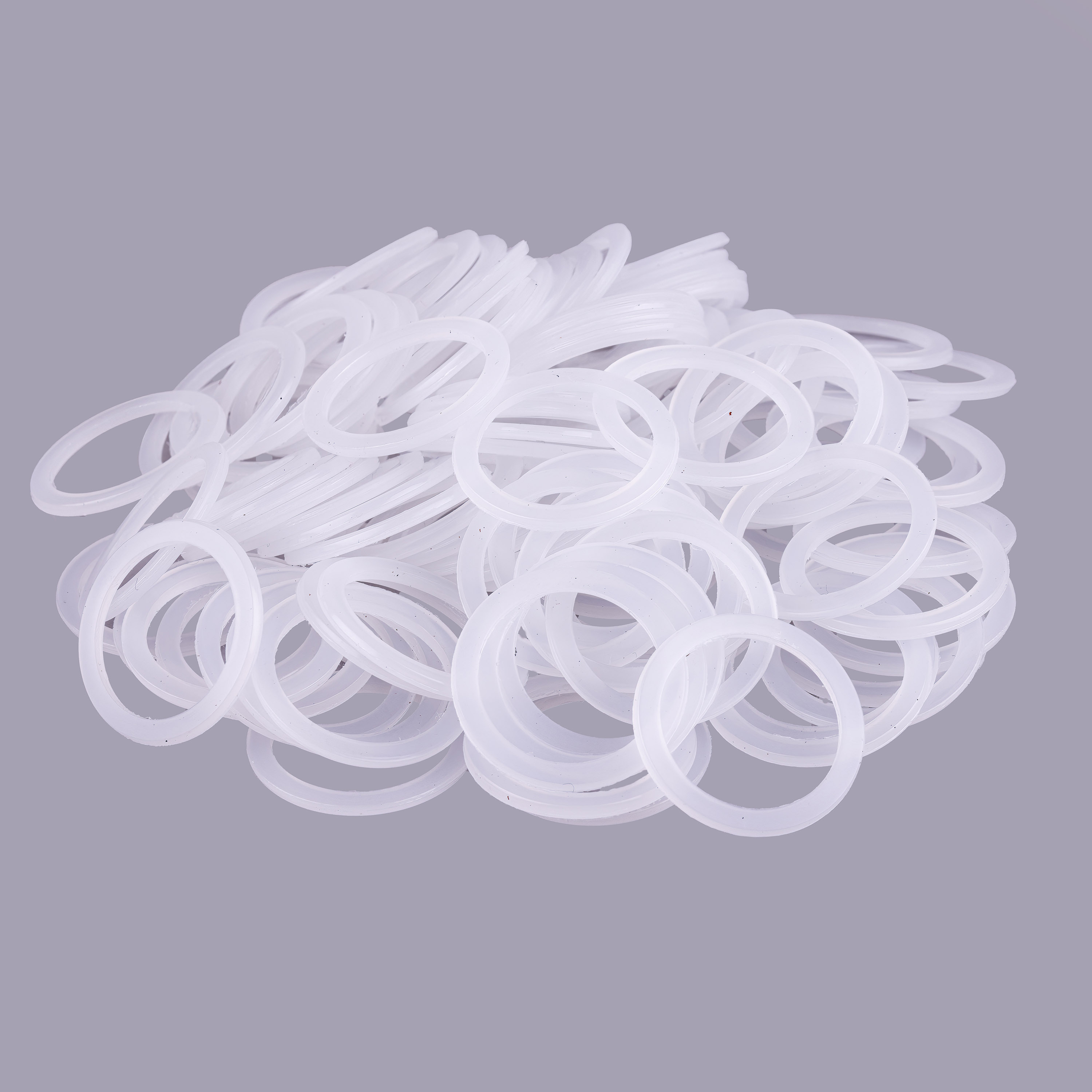 Set (100 Stück)Kunststoffdichtung PE, 23x29x2  mm für Zähler DN 15 Nennweite G 1 Zoll 