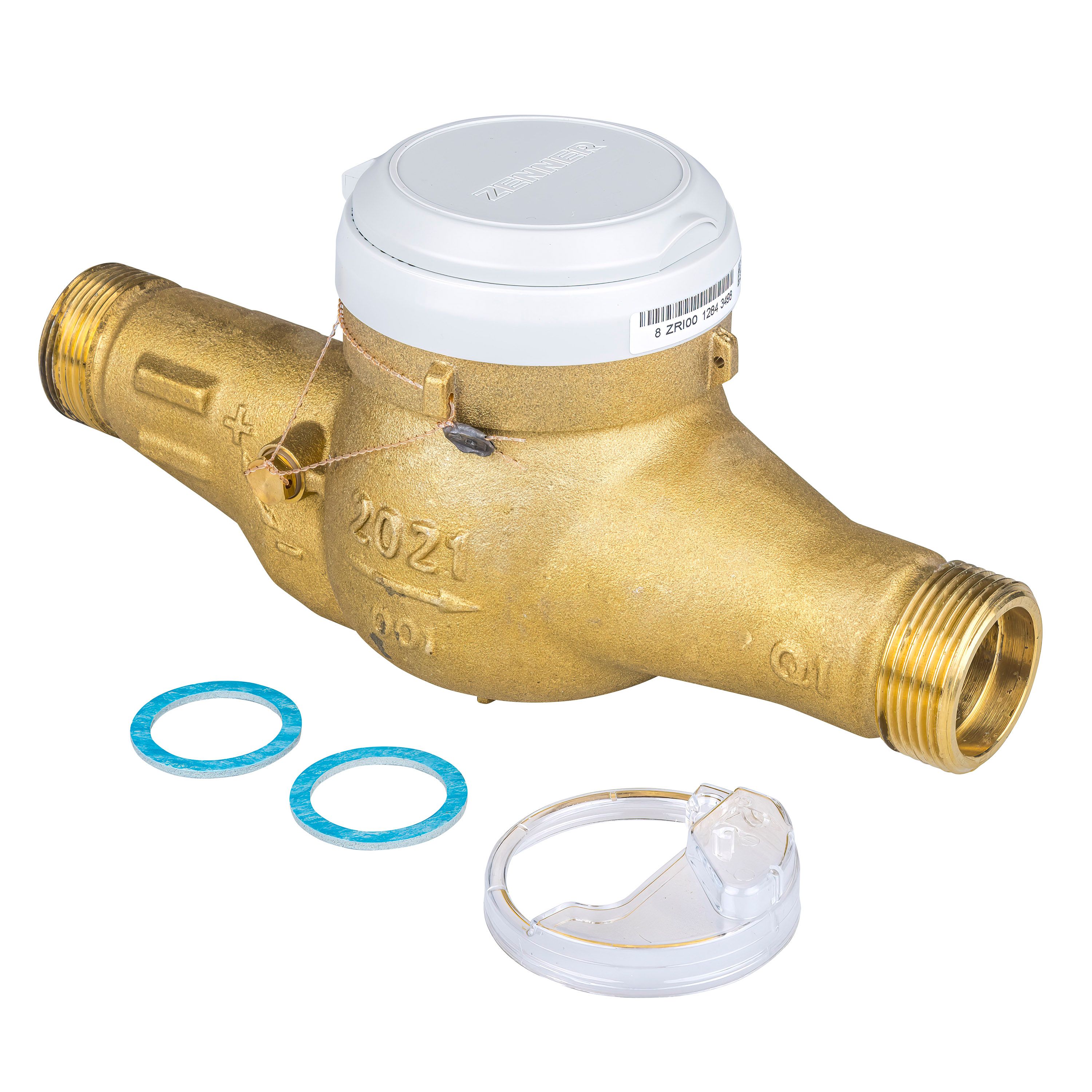 Wasserzähler MTKD-M Eichung 2026  Q3=10  für Kaltwasser 50 °C 260 mm  1 1/4 Zoll