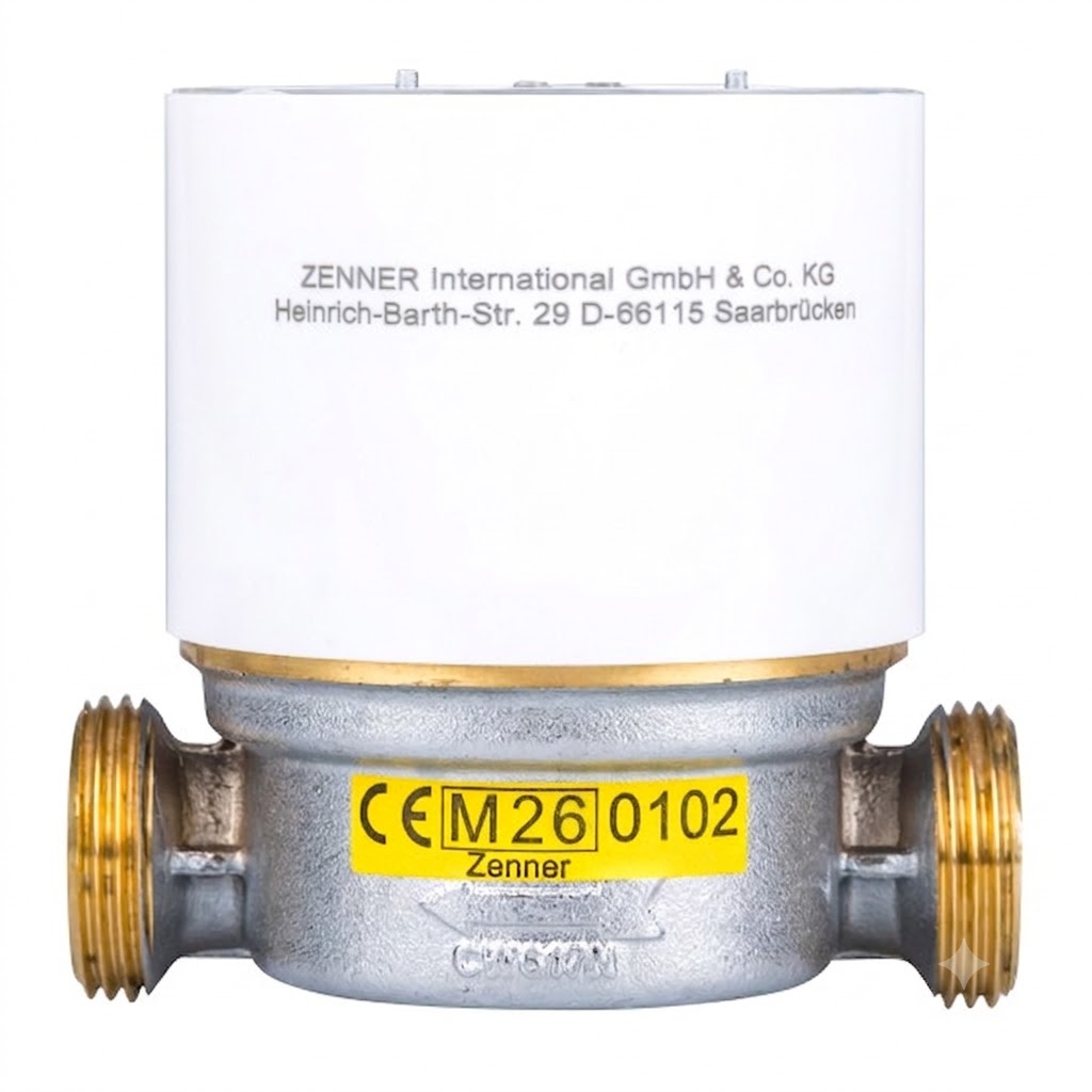Kaltwasserzähler Q3 = 2,5 Baulänge 80 mm - 3/4 AG LoRaWAN Funk