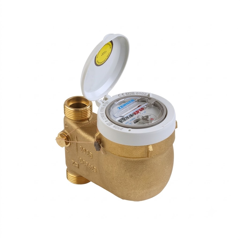 Eichjahr 2026 Steigrohr Wasserzähler MTKD-M-ST  Q3=16  für Kaltwasser 50 °C BL  200 mm  2 Zoll