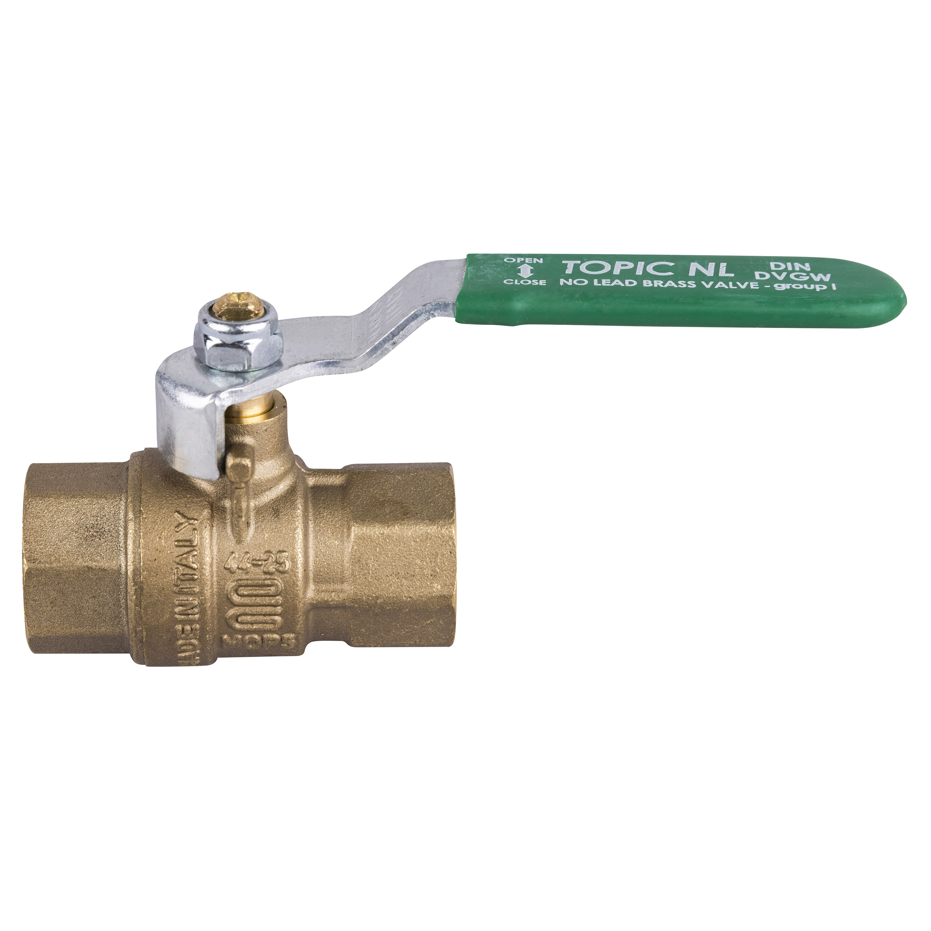 Trinkwasser-Kugelhahn voller Durchgang 1/2 Zoll IG CW511L