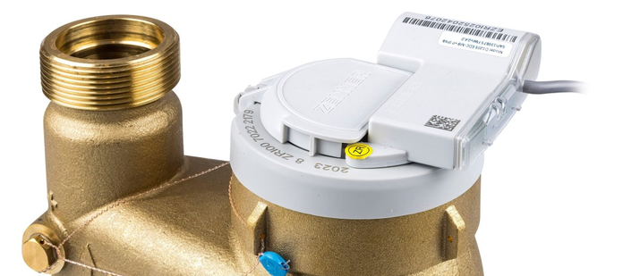 Steigrohr Wasserzähler MTKD-M-ST  Q3 = 16 für Kaltwasser 50 °C BL 150 mm  2 Zoll M Bus, Eichung 2026