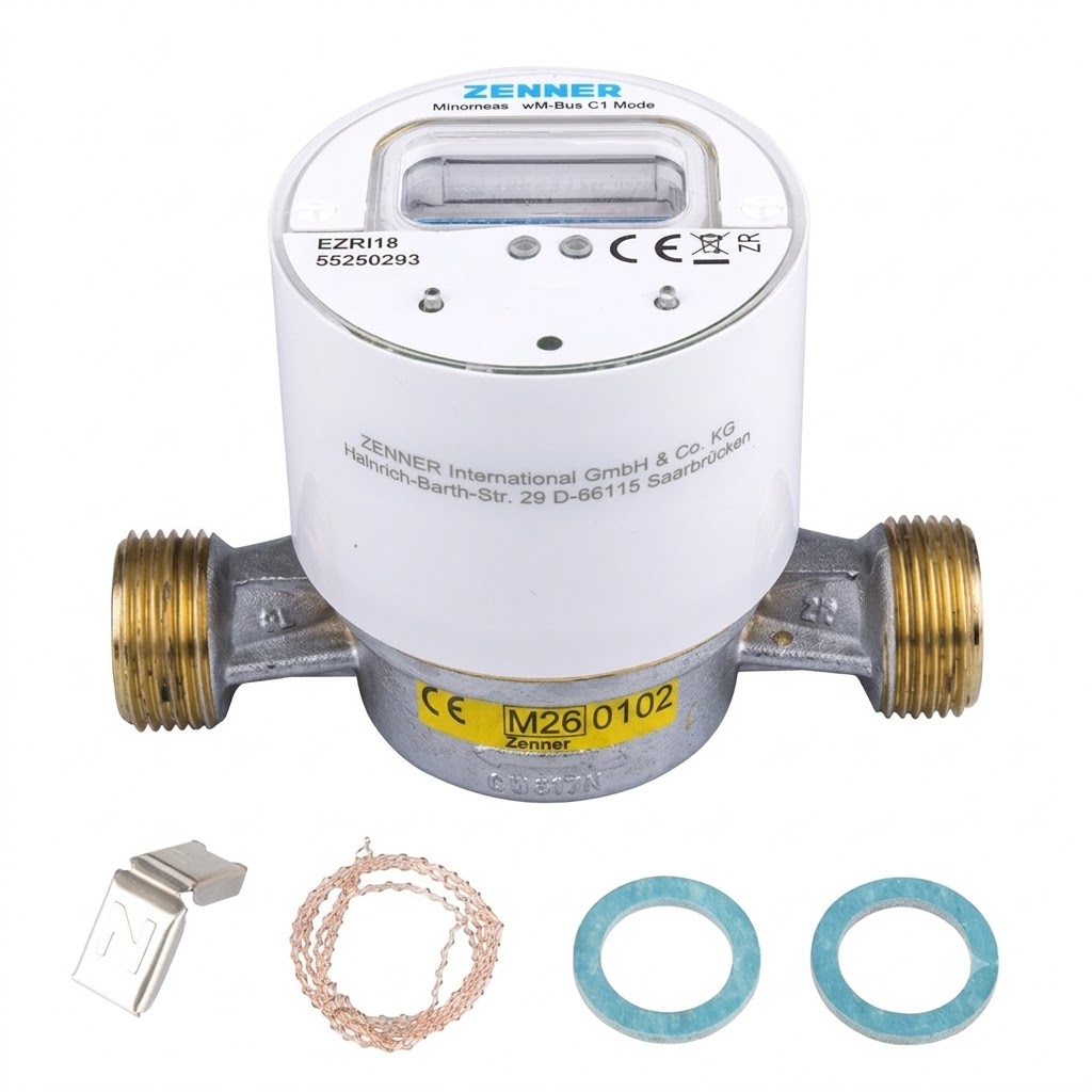 Gartenwasser / Zapfhahn - Wasserzähler mit OMS-Funk 868MHz Eichung 2026
