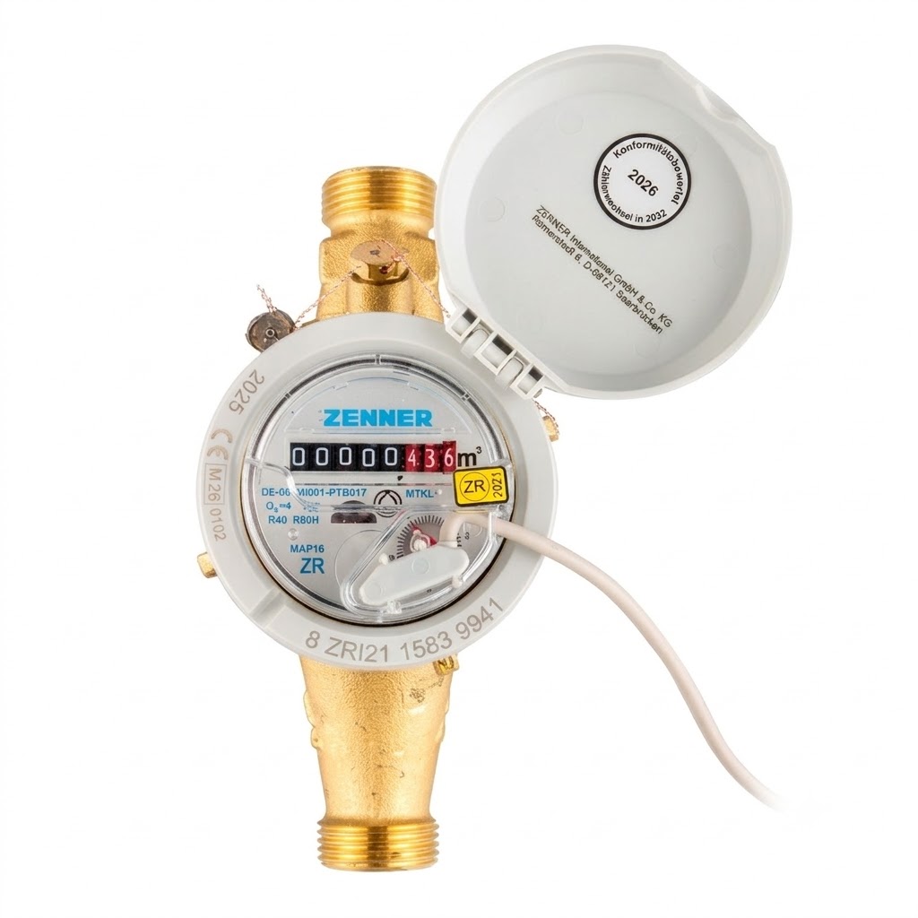 MTKDI-N (Q3 = 4) - 1 Liter Kontakt - BL 190 mm -  1 Zoll  AG – 1 Liter Kontakt, Eichung 2026