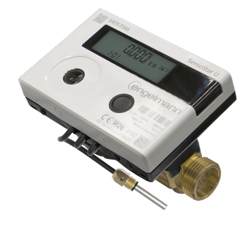 Wärmezähler mit Ultraschalldurchflusssensor SensoStar U  QP 2,5 - Baulänge130  - DN20 G1B  5,0 Funk integriert