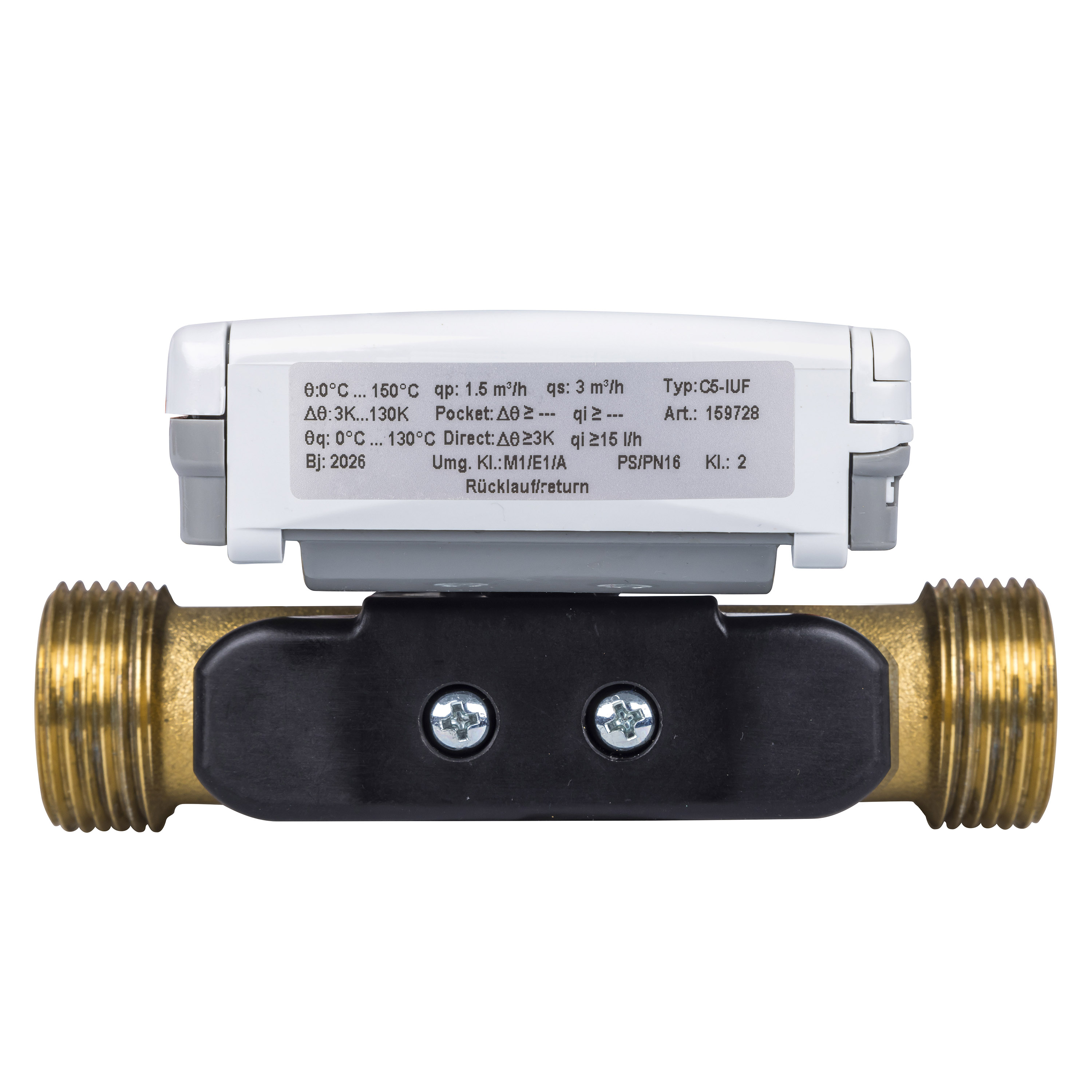 zelsius C5 IUF 1,5-110-1/2 Ultraschall Wärmezähler AGFW27,5 wM-Bus T1B PP